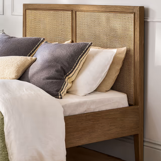 Handmade Bayur Wooden Headboard - Design Vintage