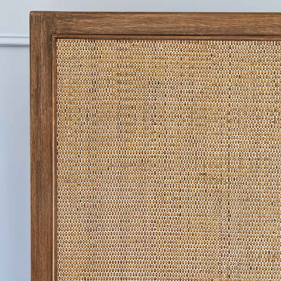 Handmade Bayur Wooden Headboard - Design Vintage