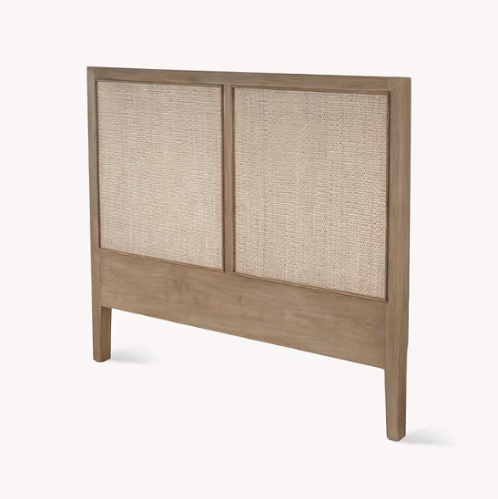 Handmade Bayur Wooden Headboard - Design Vintage