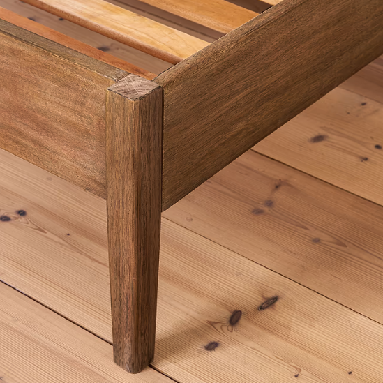 Handmade Bayur Wooden Bed - Design Vintage