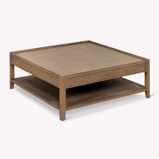 Bayur Square Coffee Table - Design Vintage