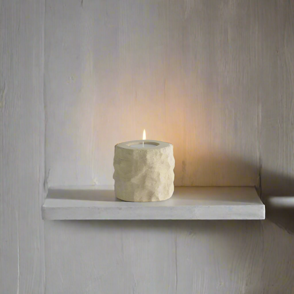 Sandstone Candleholder