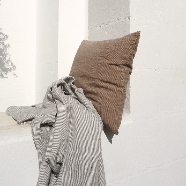 Walnut Stripe Cushion