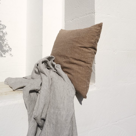 Walnut Stripe Cushion