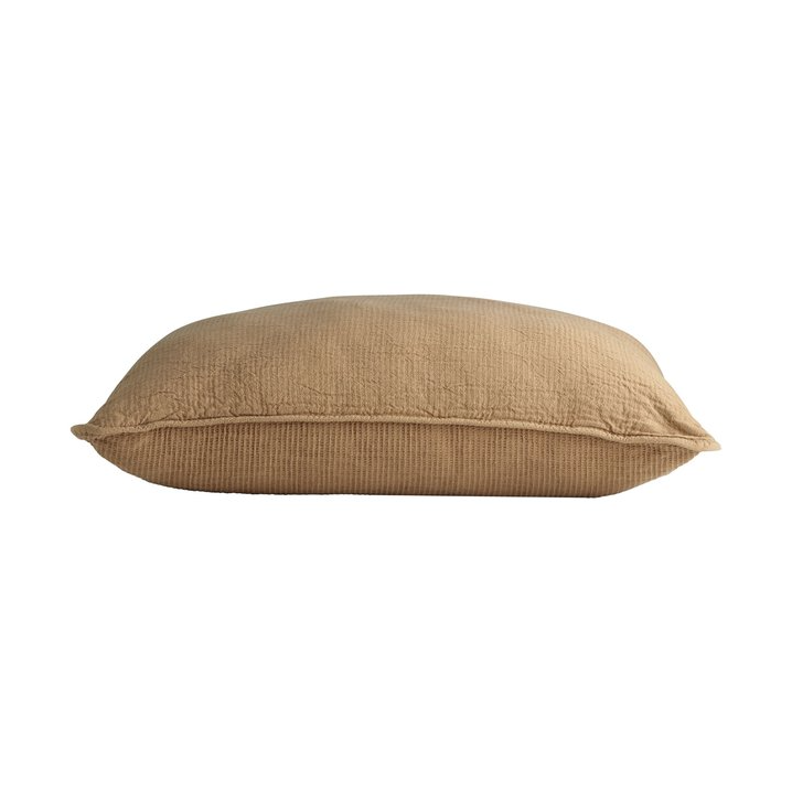Caramel Waffle Cushion - Design Vintage