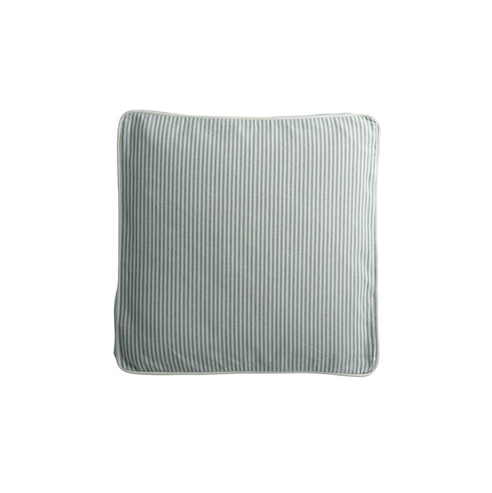 Denim Stripe Box Cushion