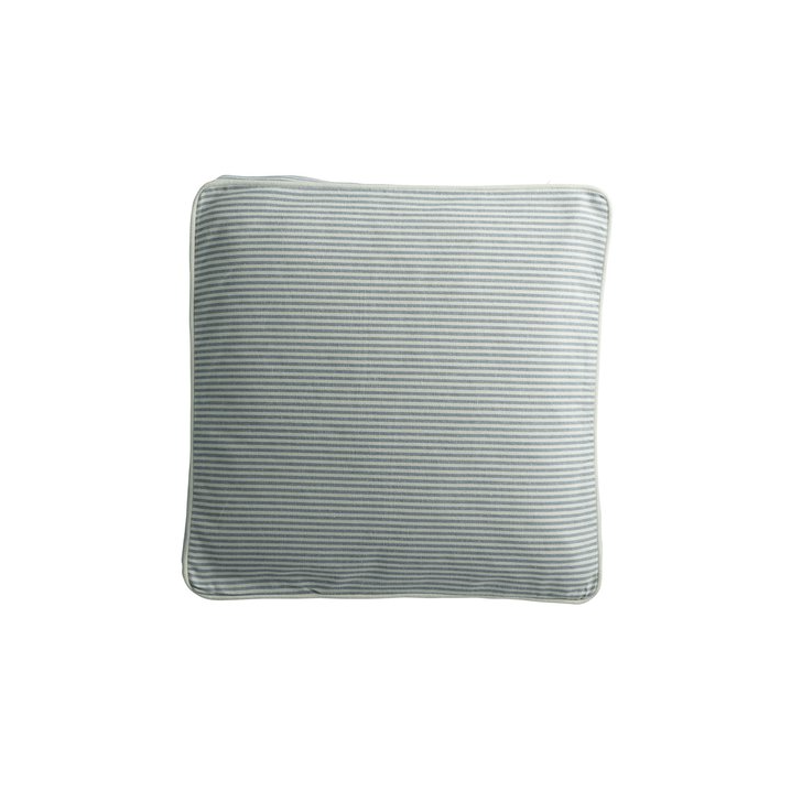Denim Stripe Box Cushion
