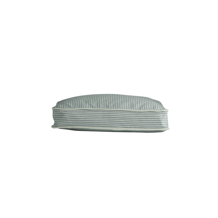Denim Stripe Box Cushion