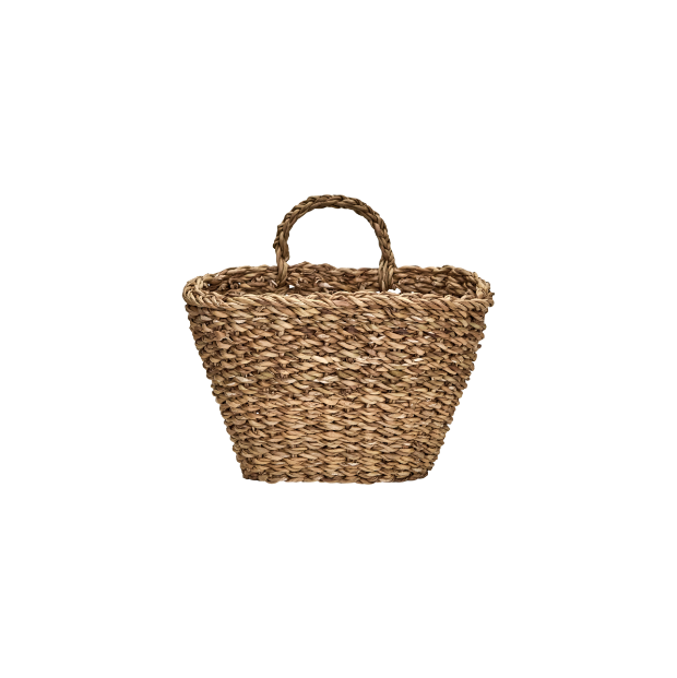 Set of Seagrass Oval Baskets