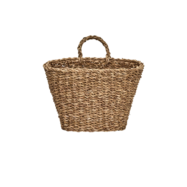 Set of Seagrass Oval Baskets