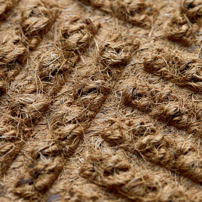 Coir Diamond Doormat - Design Vintage
