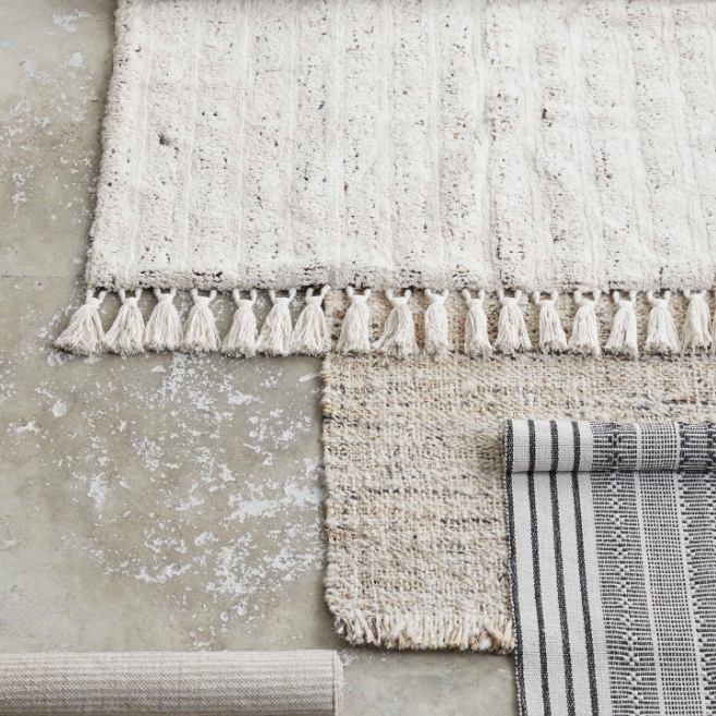 Chunky Weave Hemp Runner - Design Vintage
