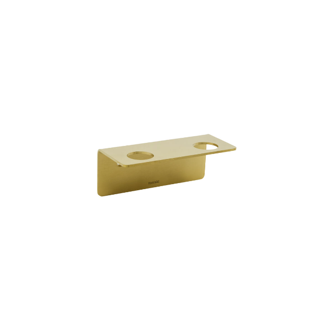 Double Brass Bottle Bracket