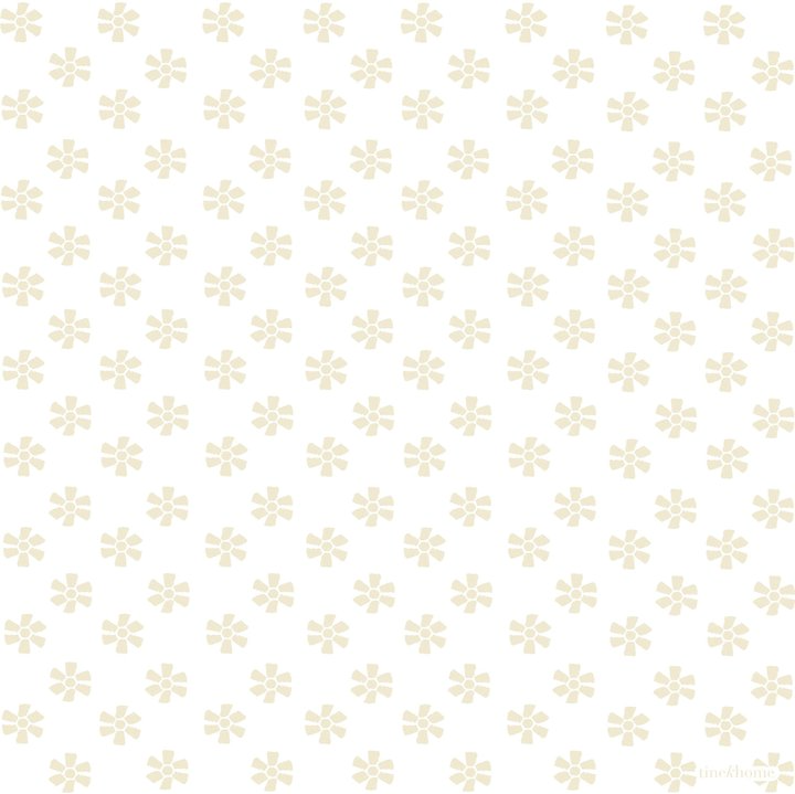 Cream Flores Napkins - Design Vintage