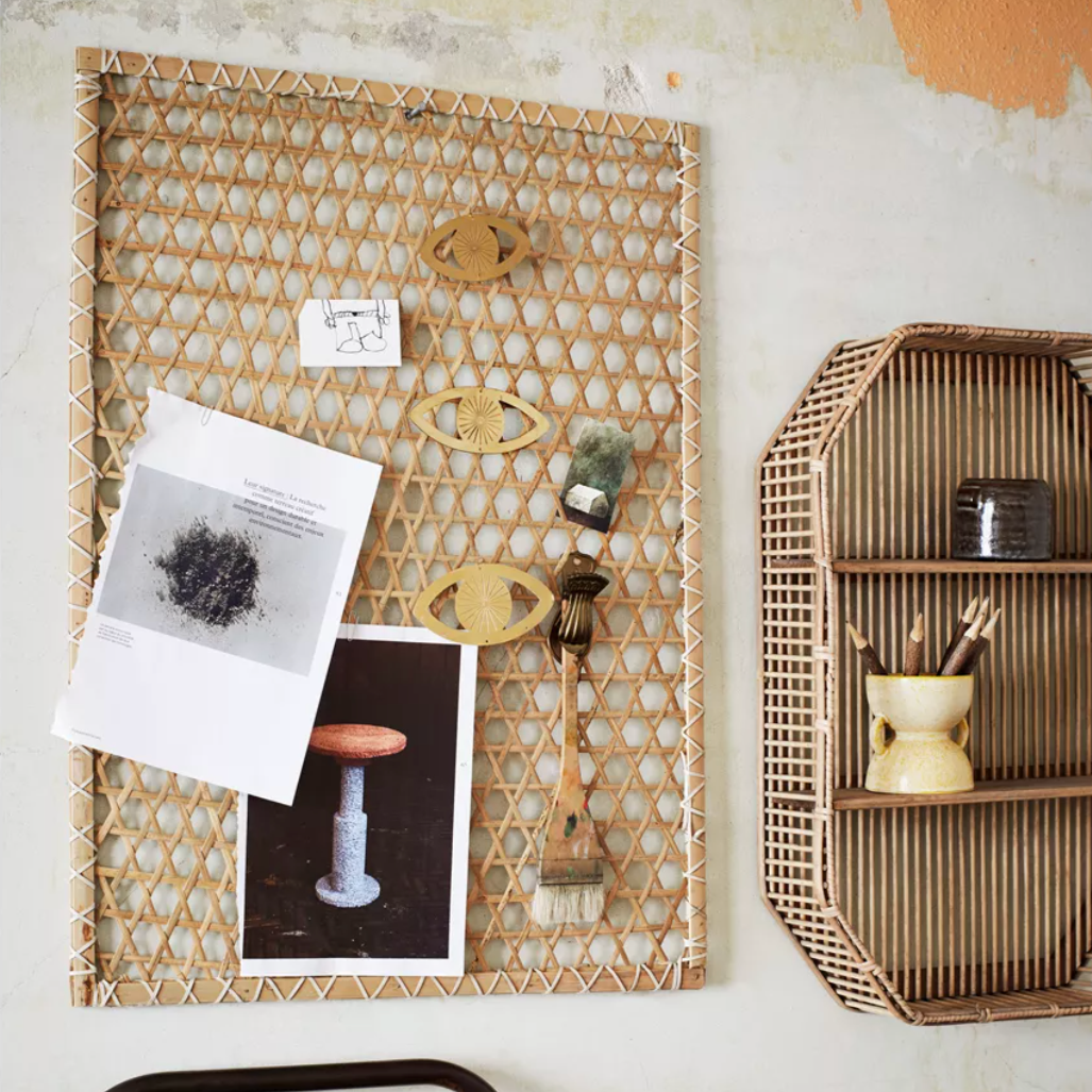 Bamboo Notice Board - Design Vintage
