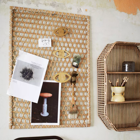 Bamboo Notice Board