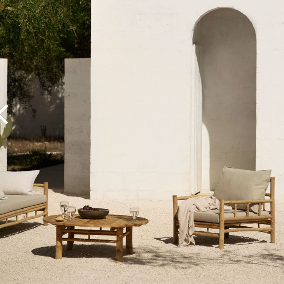 Ella Bamboo Armchair - Design Vintage