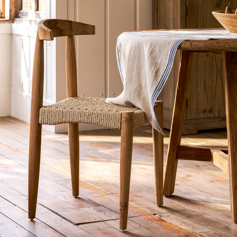 Set of Reclaimed Teak Chairs
