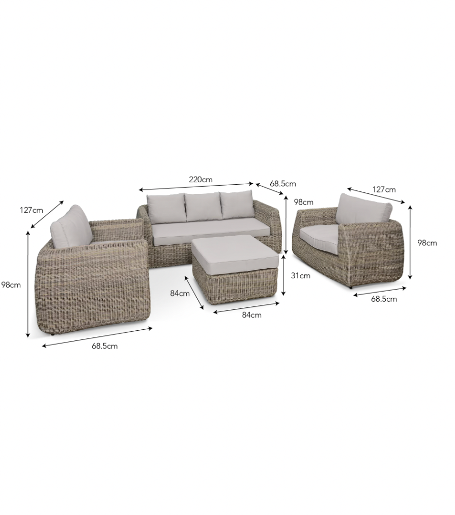 Ibiza Outdoor Sofa Range - Design Vintage