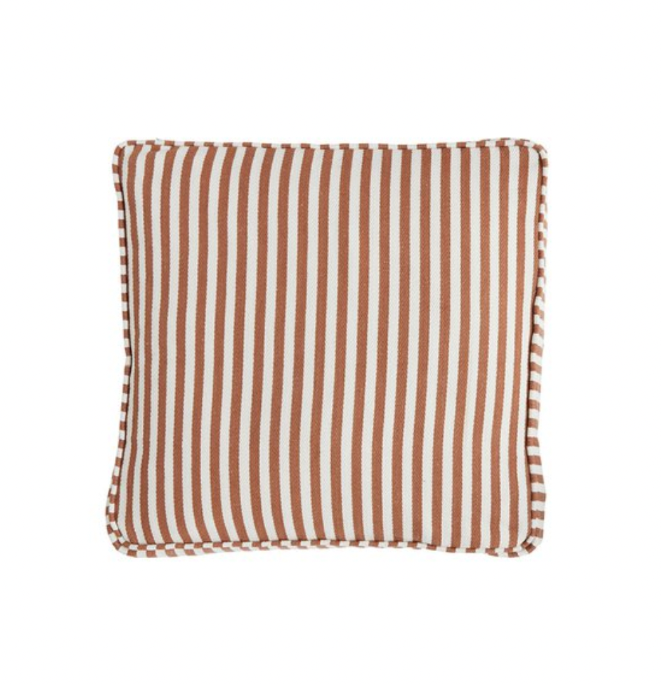 Twill Striped Box Cushions