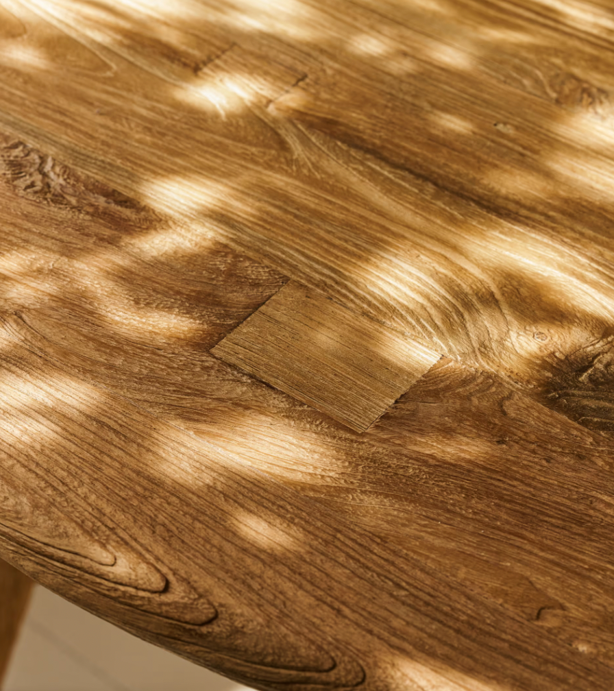Reclaimed Teak In/Outdoor Table - Design Vintage