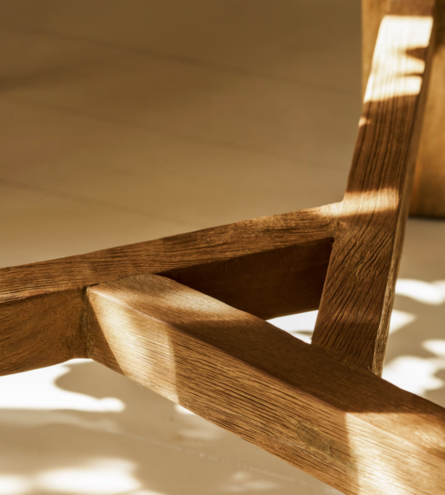 Reclaimed Teak In/Outdoor Table - Design Vintage