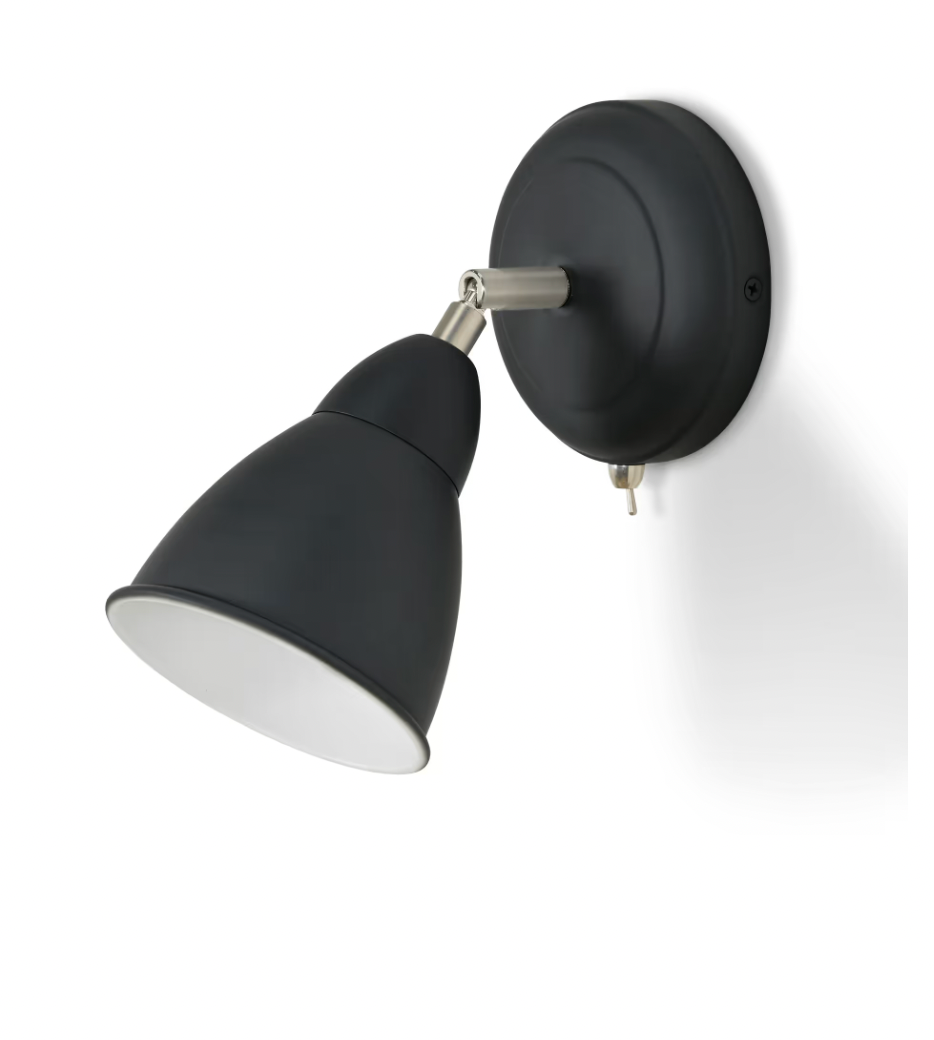 Carbon Steel Wall Light - Design Vintage