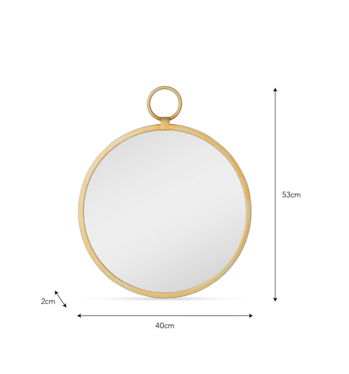Bronze Loop Mirror