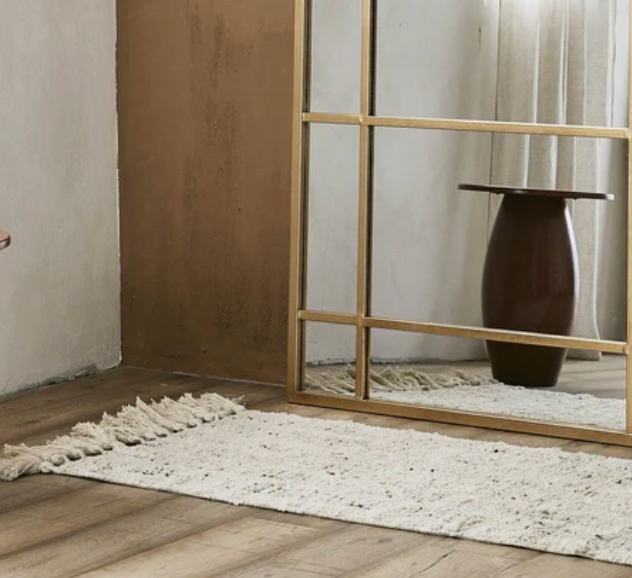 Cotton Tufted Rug - Design Vintage