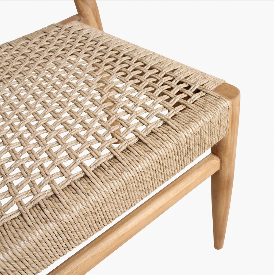 Solid Teak Outdoor Dining Chair - Design Vintage