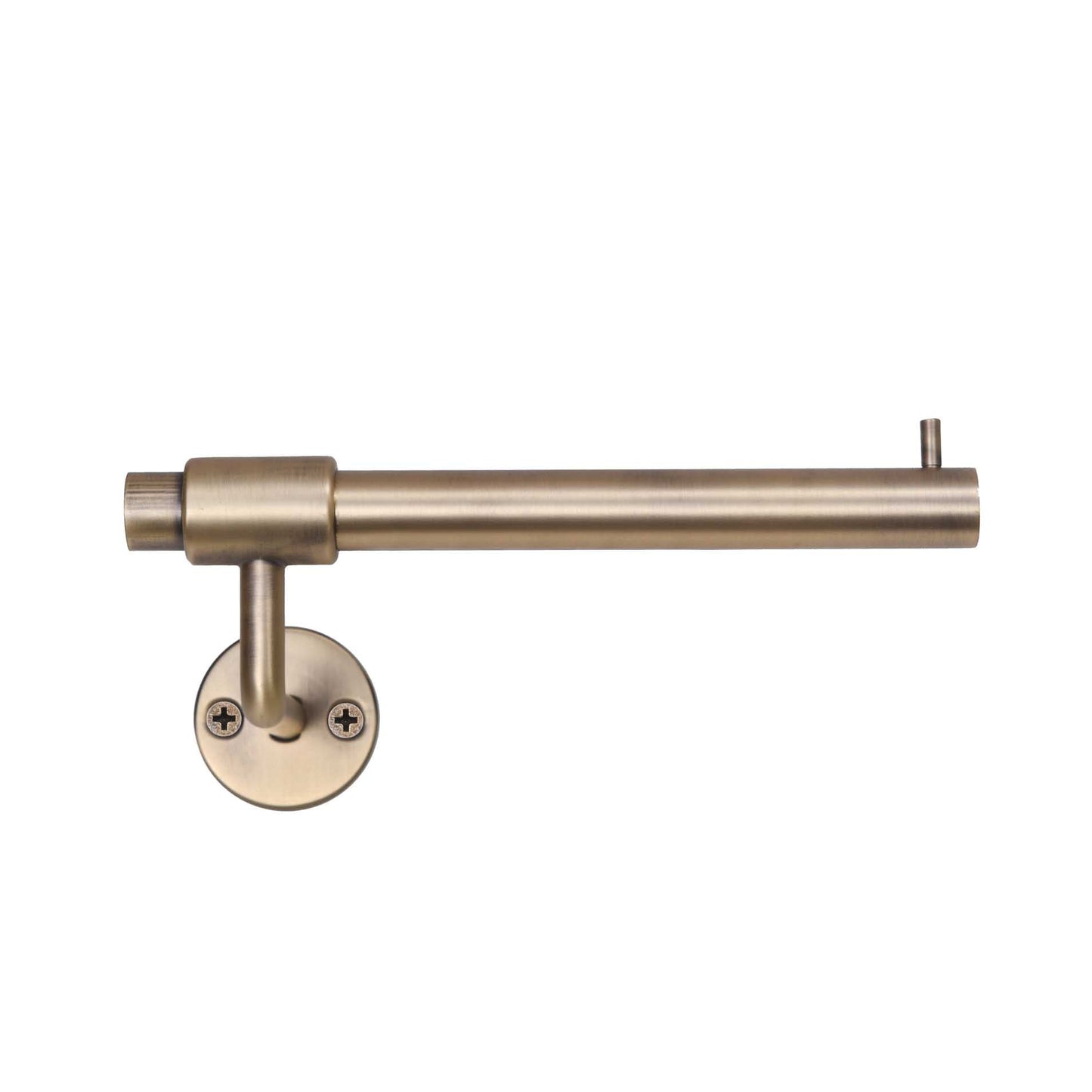 Brushed Brass Toilet Roll Holder