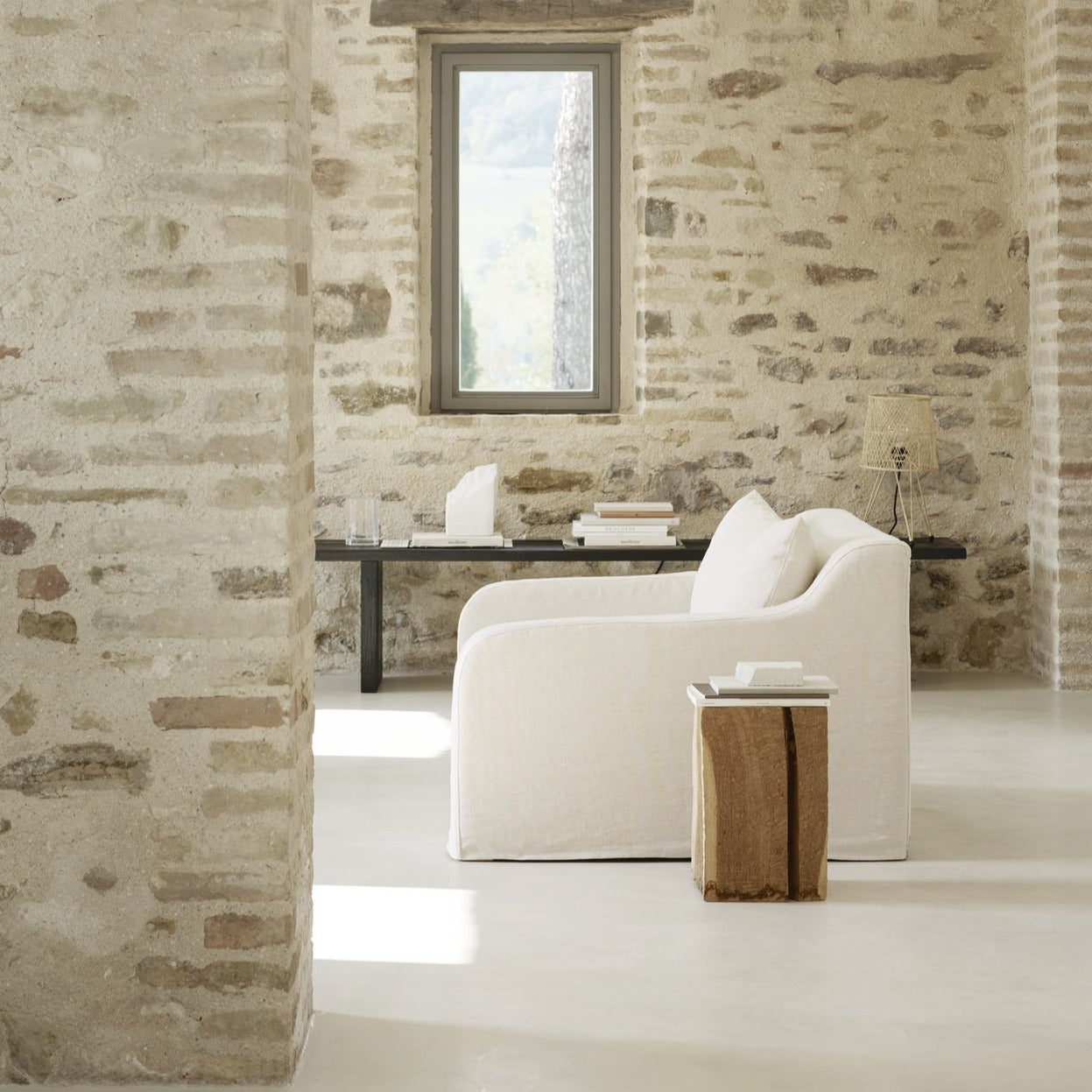 Curve Linen Sofa Collection - Design Vintage