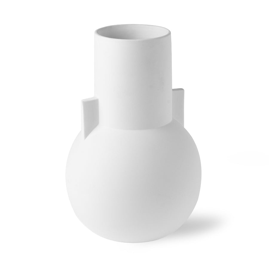 Matt White Vase - Design Vintage
