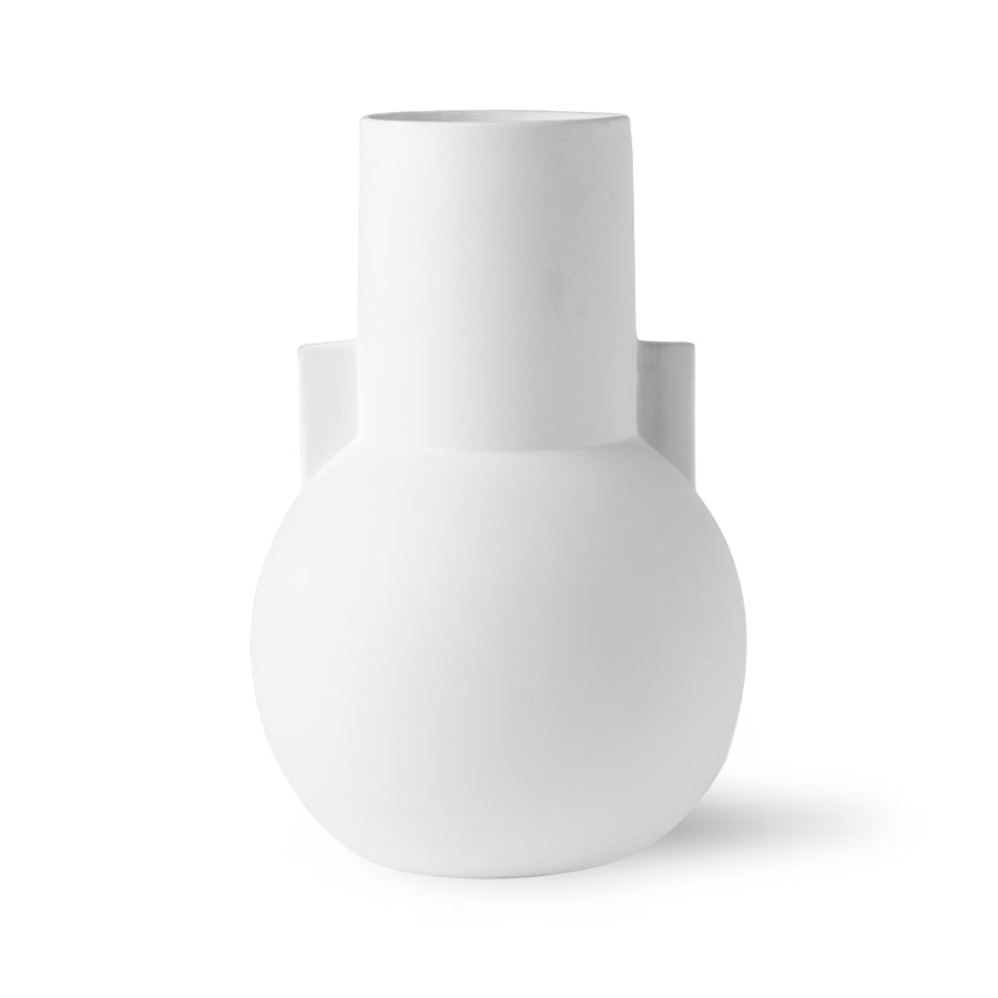 Matt White Vase - Design Vintage