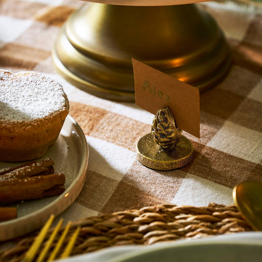 Pine Cone Place Settings - Design Vintage