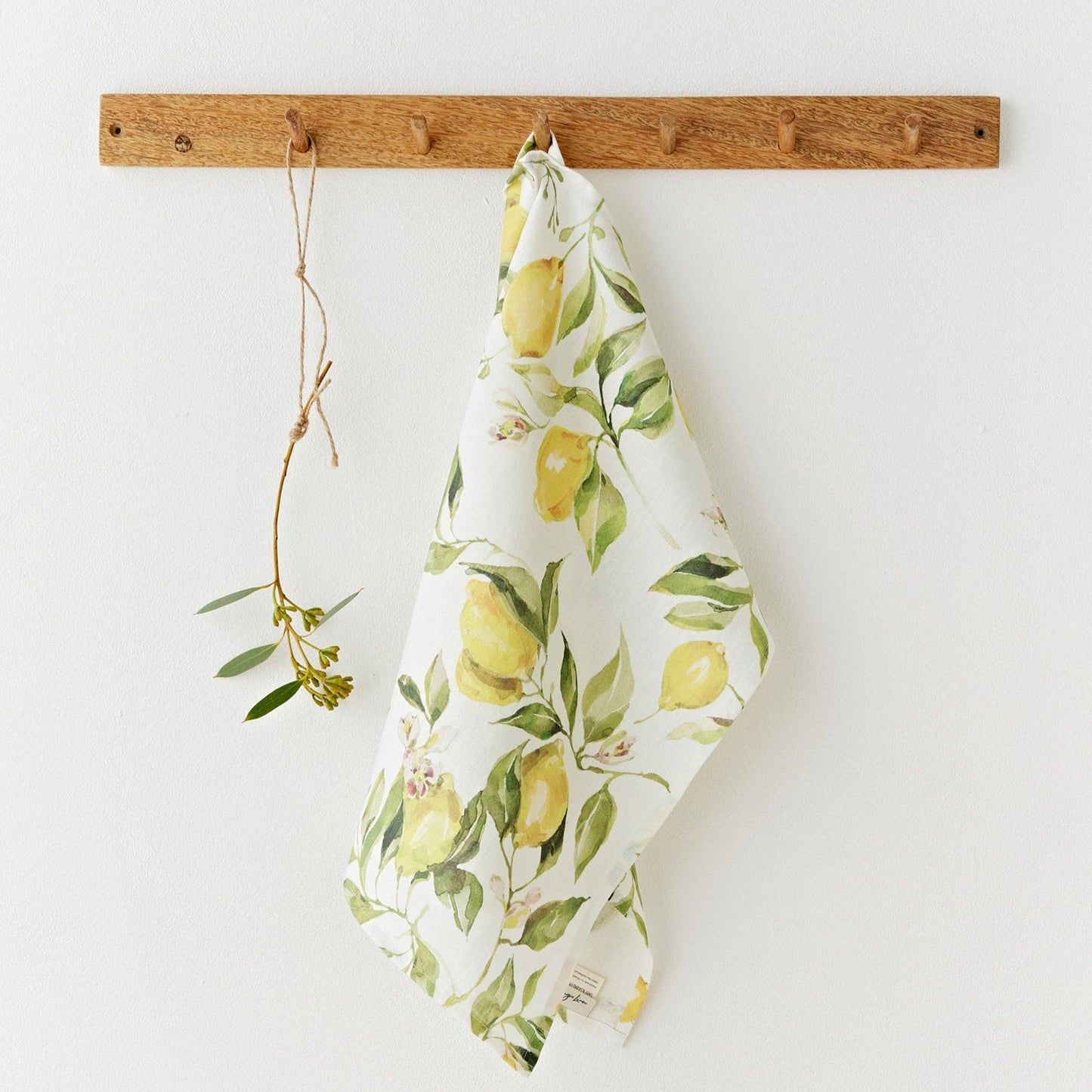 Citrus Linen Tea Towel - Design Vintage