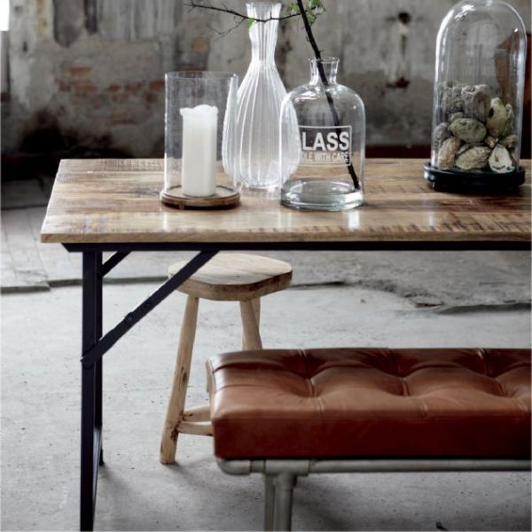 Folding Mango Dining Table - Design Vintage