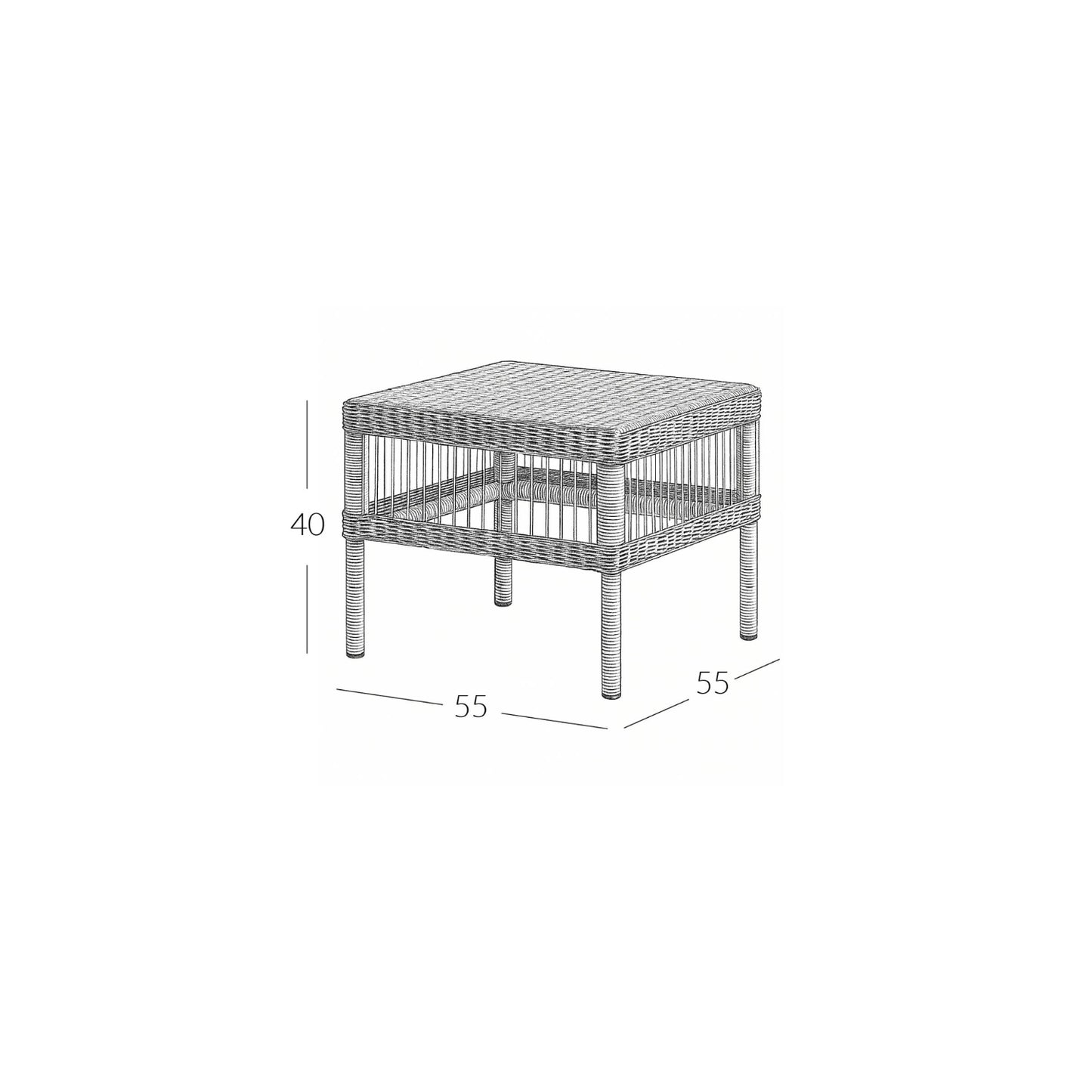 Como Outdoor Rattan Collection - Design Vintage