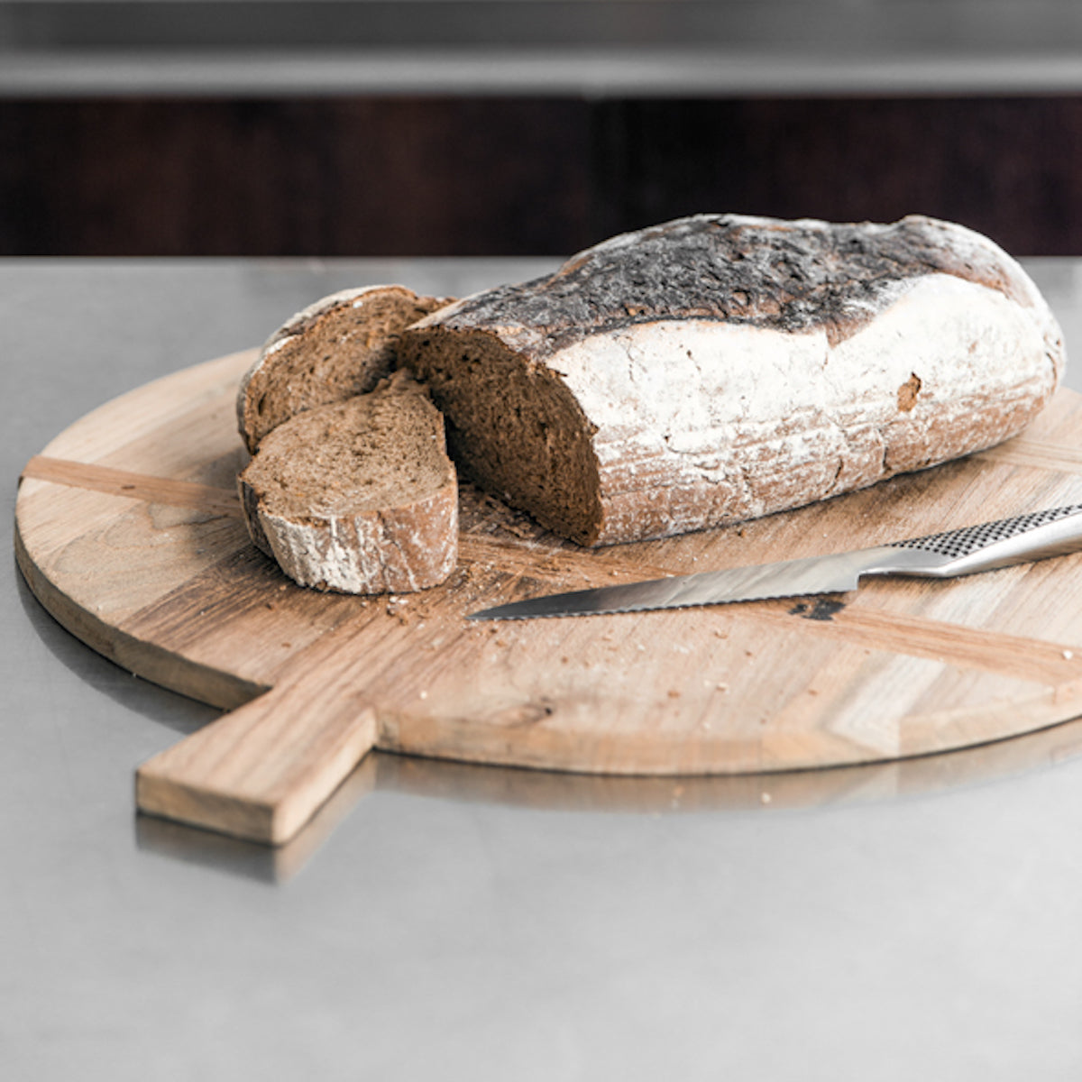 Reclaimed Teak Breadboard - Design Vintage