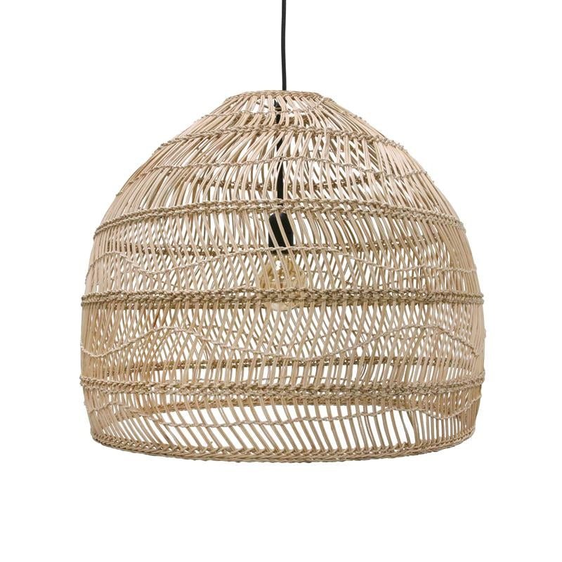Large Wicker Pendants - Design Vintage