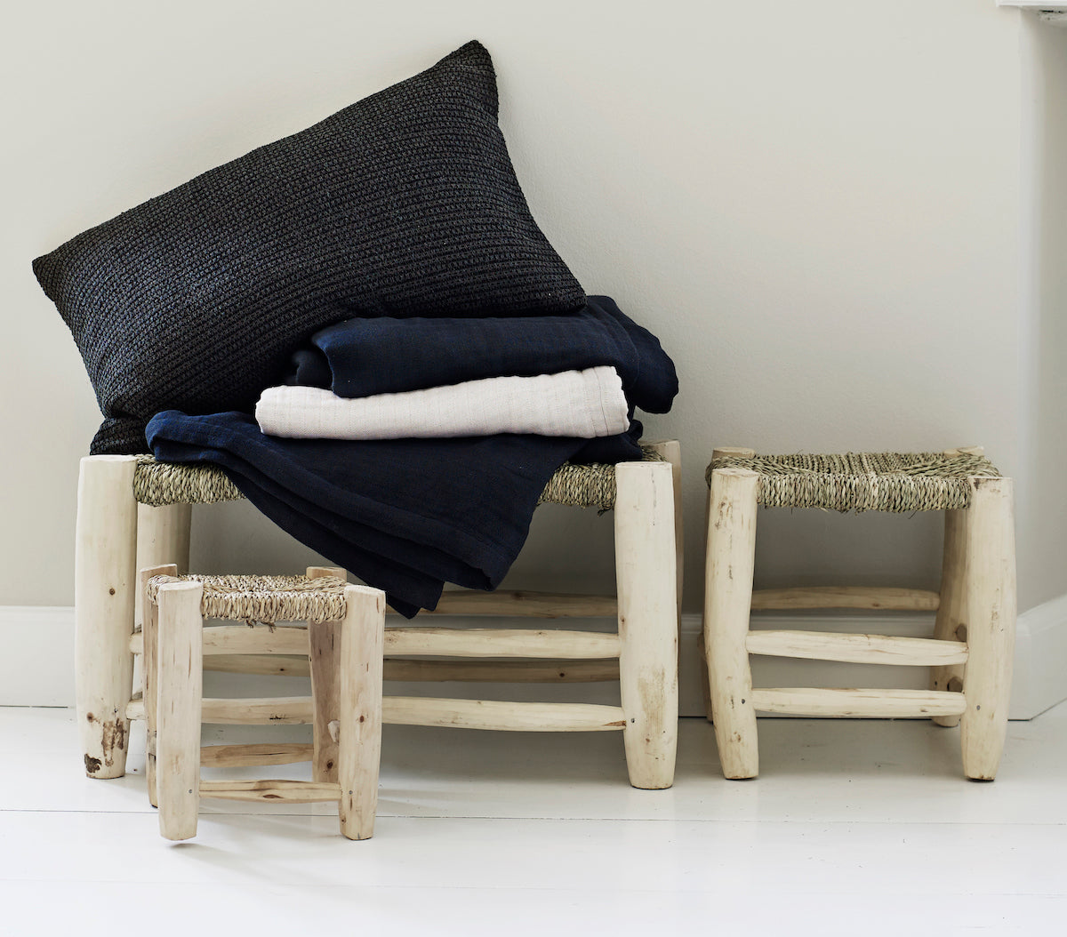 Mini Moroccan Stool - Design Vintage