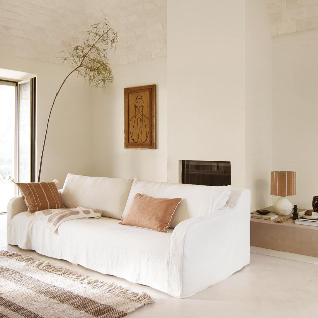 Curve Linen Sofa Collection - Design Vintage