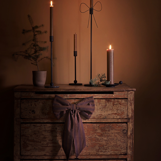 Brown Decorative Bow - Design Vintage