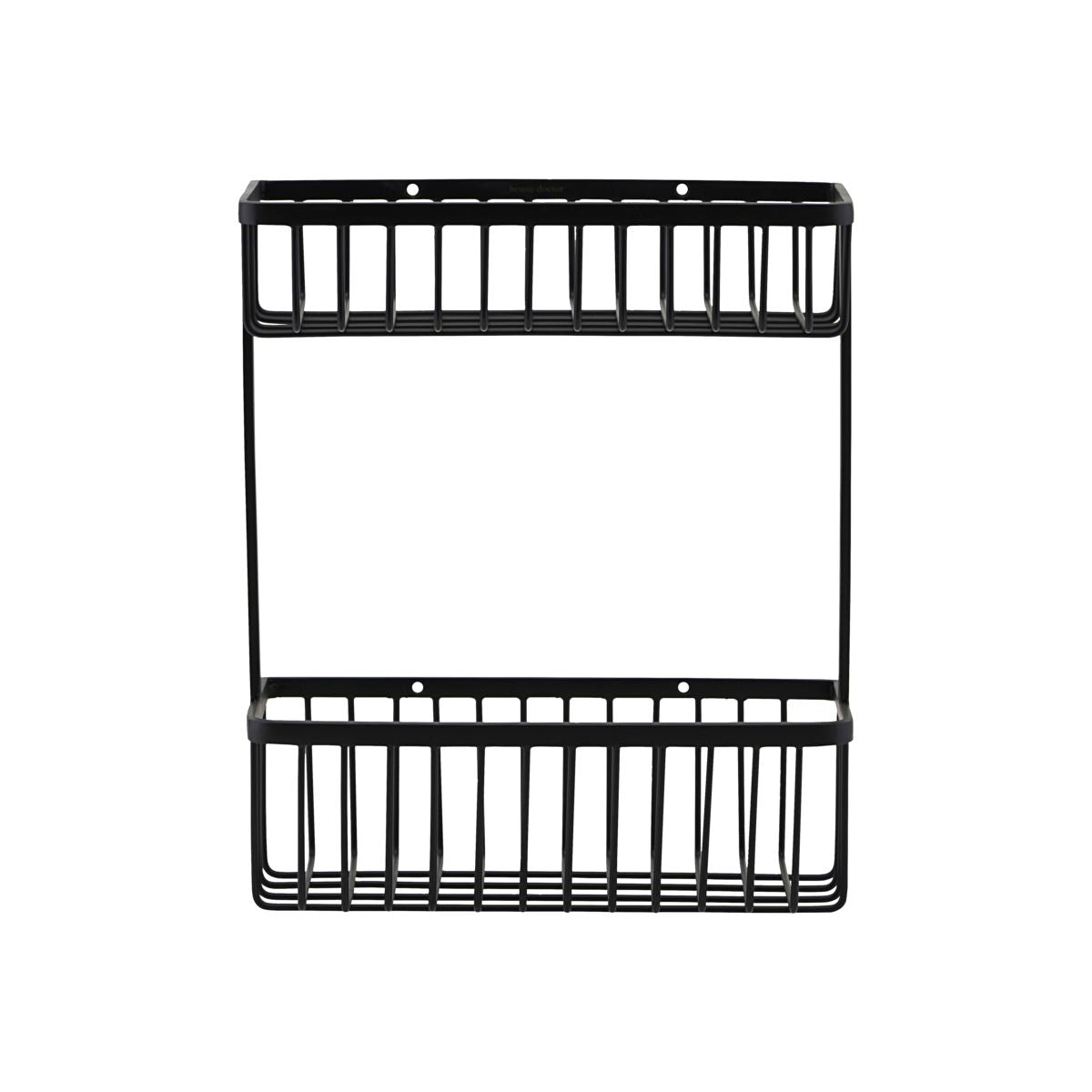 Double Shelf Bathroom Basket - Design Vintage