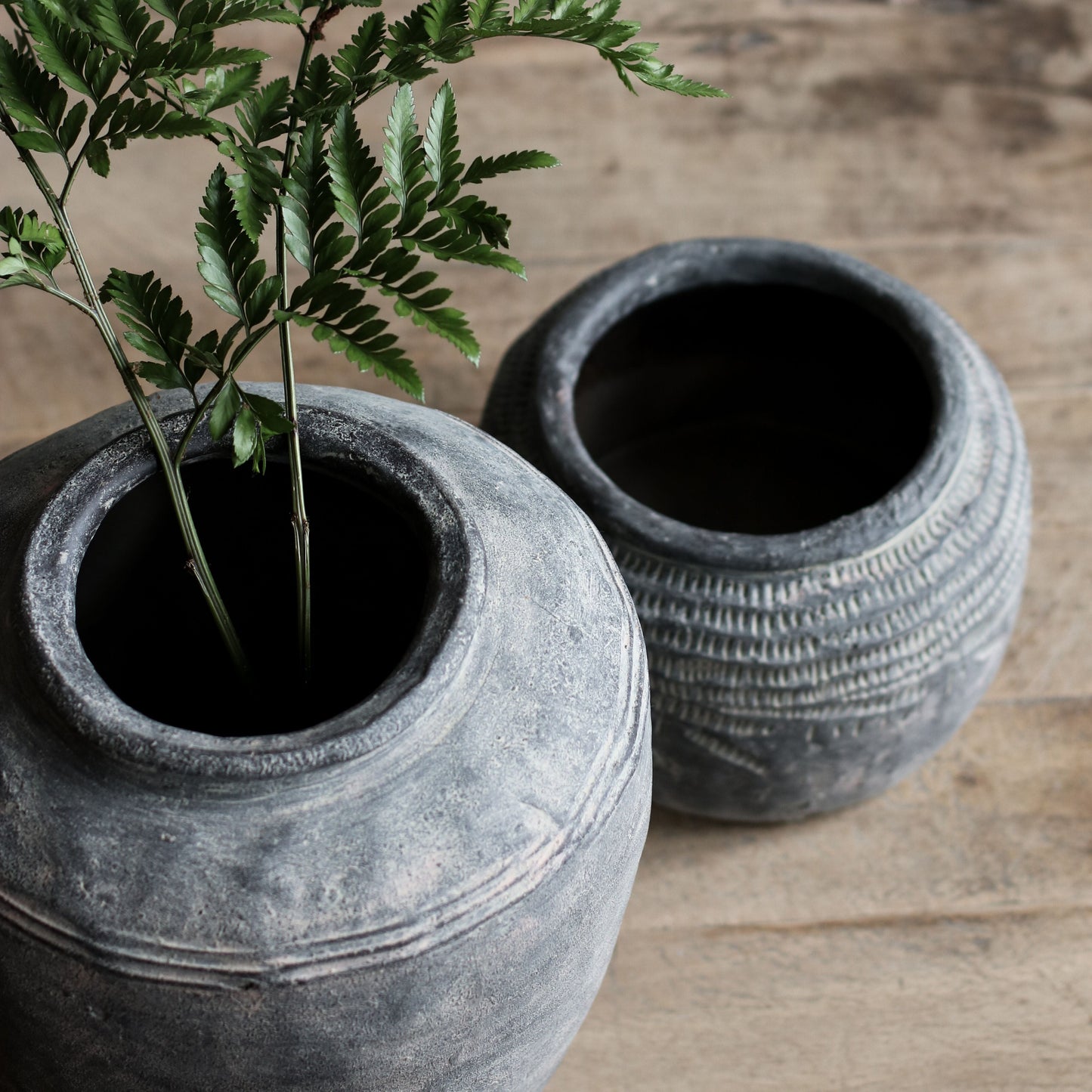Rustic Concrete Vase - Medium - Design Vintage