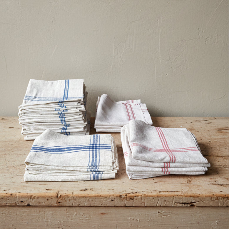 Vintage Linen Tea Towel