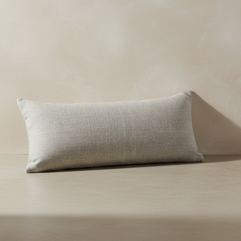 Vintage Plain Linen Bench Cushion