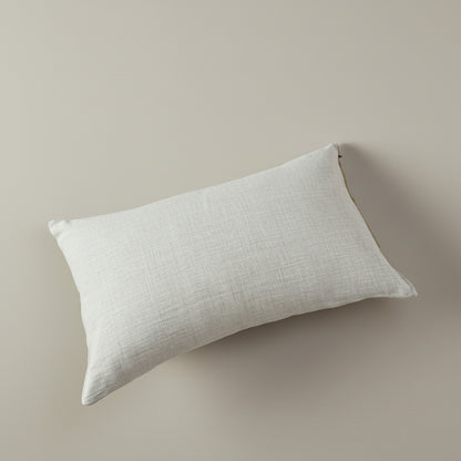 Vintage Plain Linen Bench Cushion