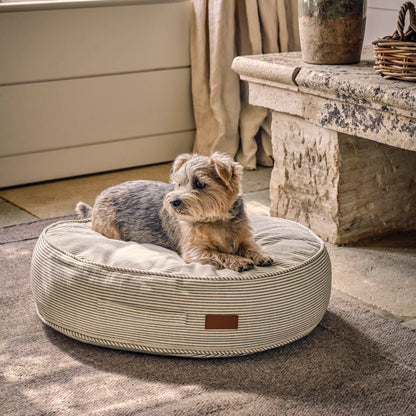 Fern Stripe Dog Cushion