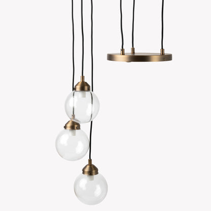 Luna Triple Cluster Pendant